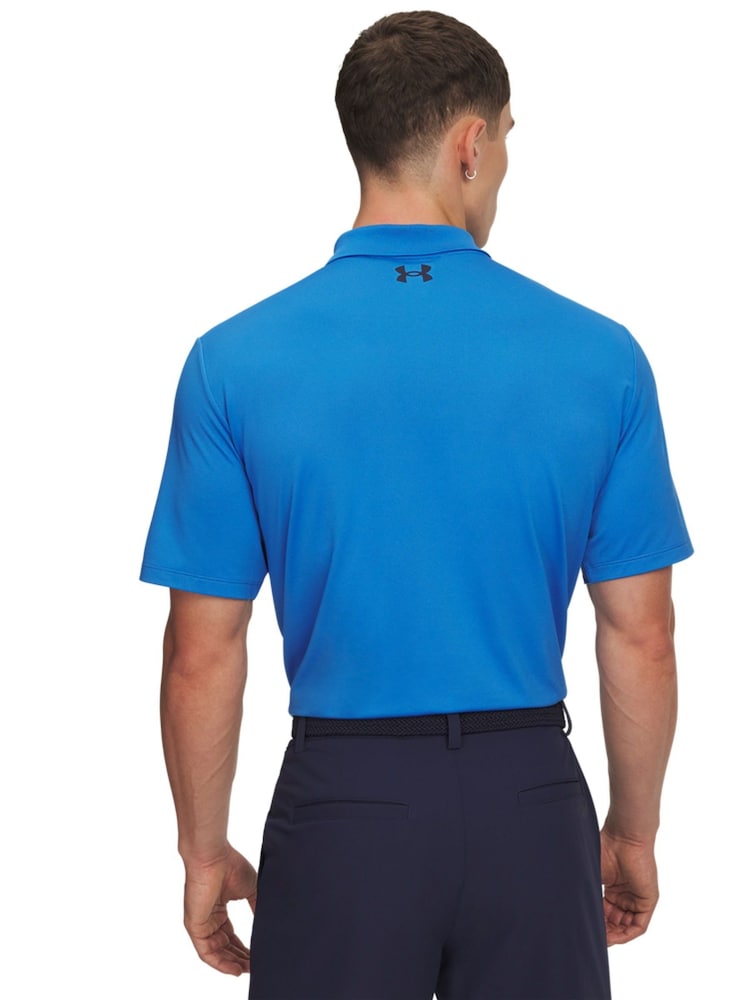 Under Armour Blue Matchplay Short Sleeve Polo Shirt - Image 2 of 2