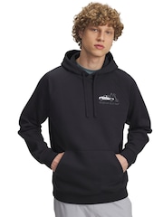 Under Armour Black Rival Fleece HBR Logo Hoodie - Image 1 of 3