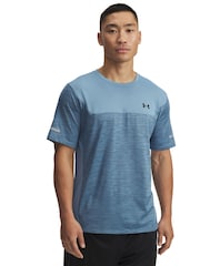 Under Armour Blue Tech Short Sleeve Crew Sweatshirt - Image 1 of 3
