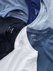 Blues - Ajuste regular - Pacote 6 de camisetas de algodão Essential - Imagem 10 de 10