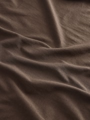 Black/White/Grey/Slate Grey/Stone/Brown Regular Fit Essential Cotton T-Shirts 6 Pack - Image 8 of 10