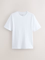Black/White/Navy Short and Long Sleeve - Corte estándar - Pack de 6 camisetas básicas de algodón - Imagen 4 de 9