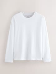 Black/White/Navy Short and Long Sleeve - Corte estándar - Pack de 6 camisetas básicas de algodón - Imagen 6 de 9