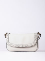 Lakeland Leather Pebble Tarnbeck Braid Cross-Body Bag - Image 1 of 5