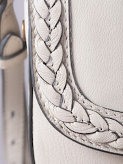 Lakeland Leather Pebble Tarnbeck Braid Cross-Body Bag - Image 3 of 5