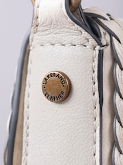 Lakeland Leather Pebble Tarnbeck Braid Cross-Body Bag - Image 4 of 5