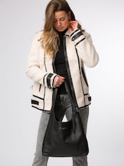 Pure Luxuries London Nina Leather Shoulder Bag - Image 11 of 11