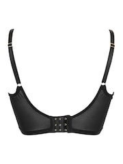 Pour Moi Black After Hours Padded Longline Bra - Image 4 of 4