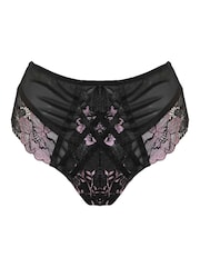 Pour Moi Black After Hours High Waist Briefs - Image 3 of 4