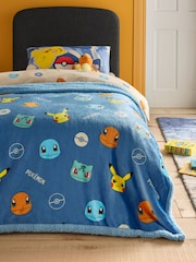 Pokemon Print Fleece Throw - Image 1 of 4