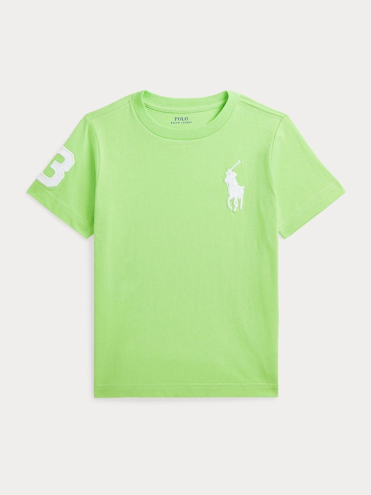 Polo Ralph Lauren Yellow Boys Big Pony Jersey T-Shirt - Image 1 of 2