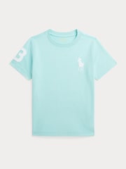 Polo Ralph Lauren Green Boys Big Pony Jersey T-Shirt - Image 1 of 2