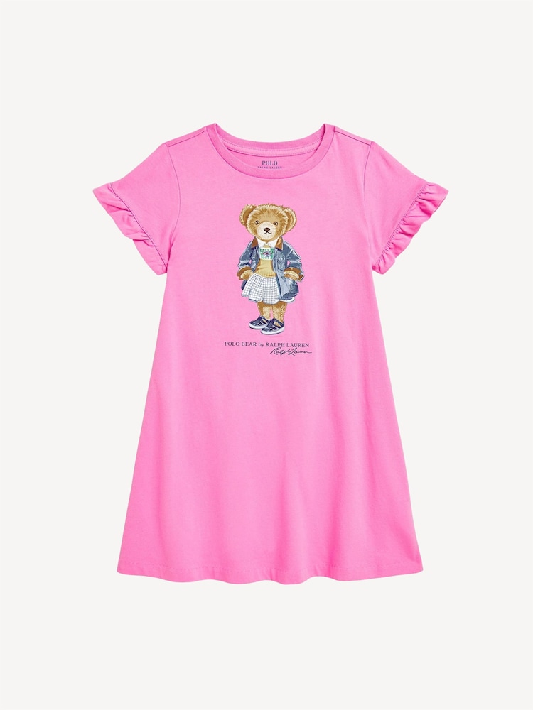 Polo Ralph Lauren дівчина Polo Bear Jersey сукня - Image 1 of 2