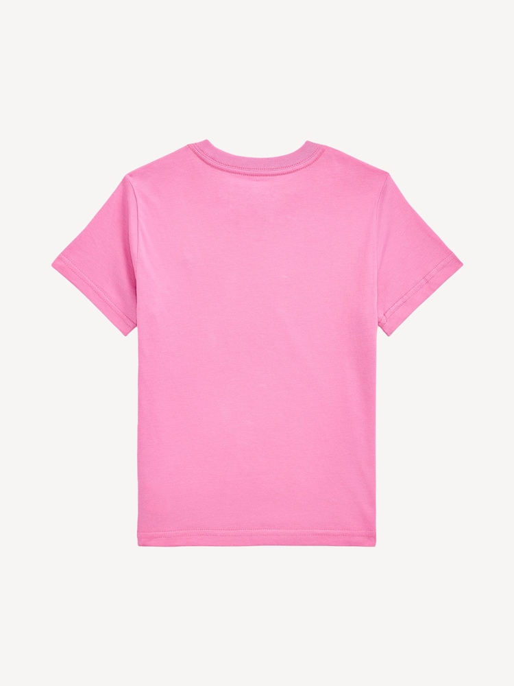 Polo Ralph Lauren Pink Boys Jersey Crew-Neck T-Shirt - Image 2 of 2