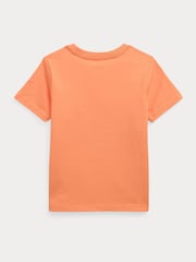 Polo Ralph Lauren Orange Boys Jersey Crew-Neck T-Shirt - Image 2 of 2