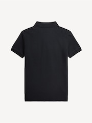 Polo Ralph Lauren Black Boys Big Pony Varsity Polo Shirt - Image 2 of 2