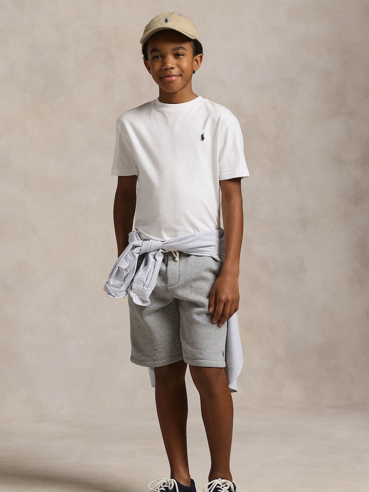 Buy Polo Ralph Lauren White Jersey Short Sleeve T-Shirt from Next USA