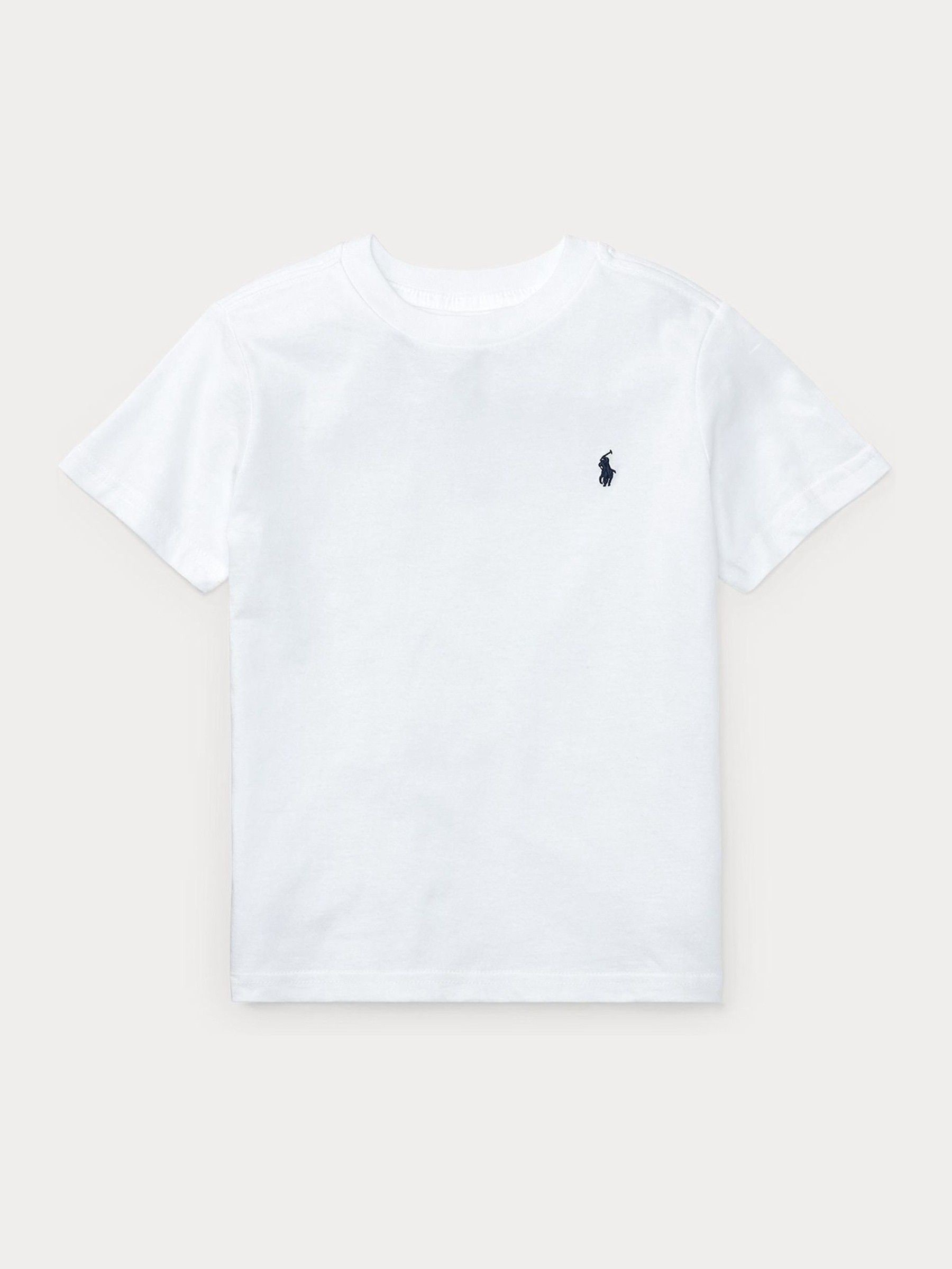 Buy Polo Ralph Lauren White Jersey Short Sleeve T-Shirt from Next USA