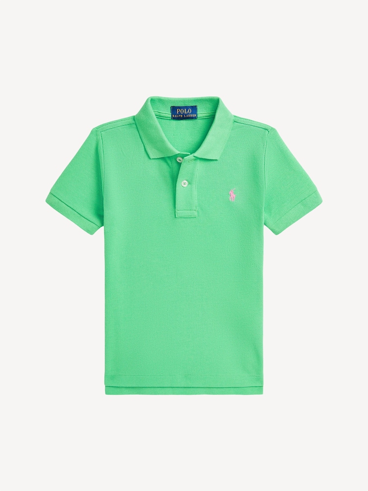 Polo Ralph Lauren Green Boys Polo Shirt - Image 1 of 2 Polo Ralph Lauren Green Boys Polo Shirt - Image 1 of 2
