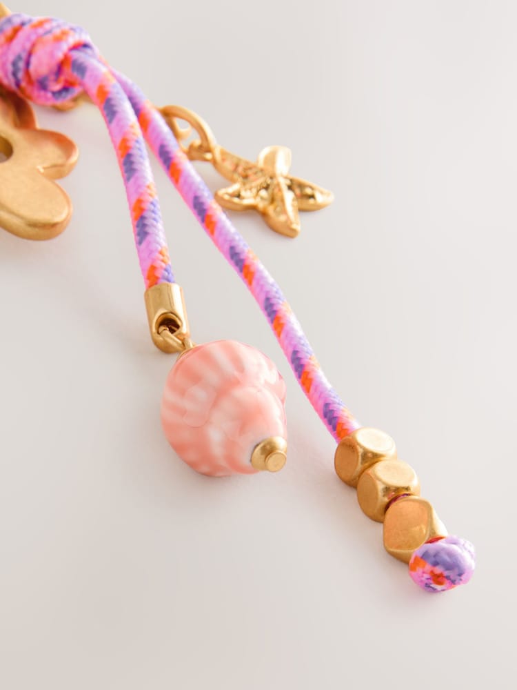 Rosa - Flower Charm Keyring - Imagen 2 de 4