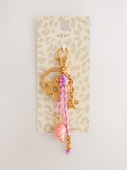 Rosa - Flower Charm Keyring - Imagen 4 de 4