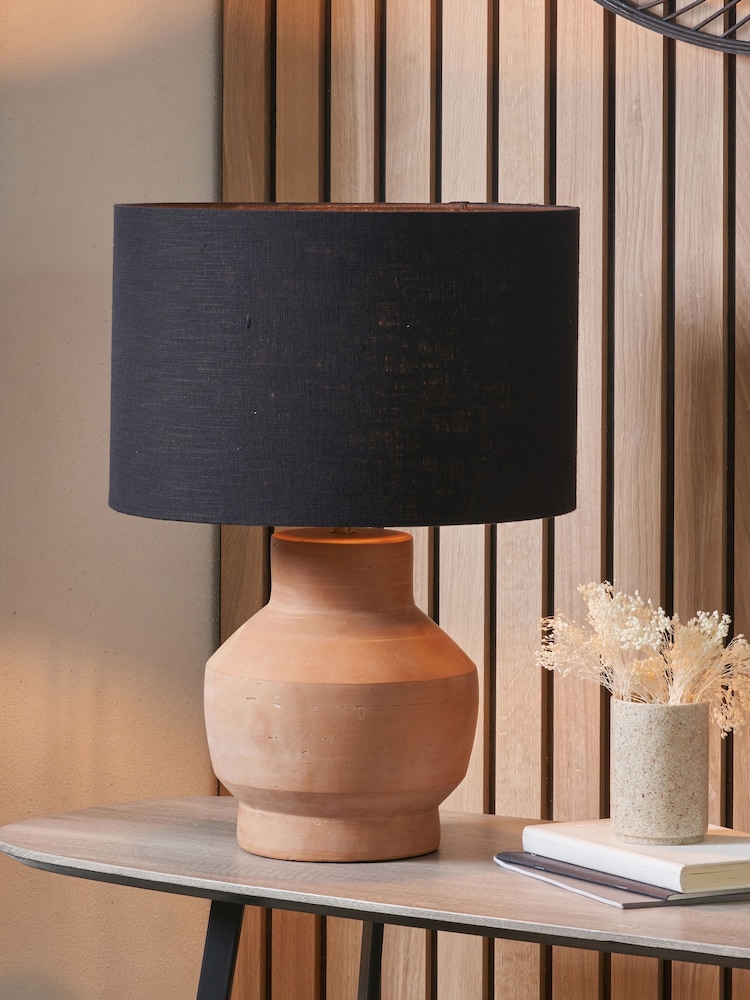 Pacific Lifestyle Terracotta Inna Urn Table Lamp Base - Image 1 of 5 Pacific Lifestyle Terracotta Inna Urn Table Lamp Base - Image 1 of 5