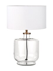 Pacific Lifestyle Clear Josie Glass and Metal Table Lamp - Image 4 of 5