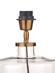 Pacific Lifestyle Clear Josie Glass and Metal Table Lamp - Image 5 of 5