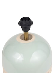 Pacific Lifestyle Duck Egg Lotta Stoneware Table Lamp - Image 5 of 5