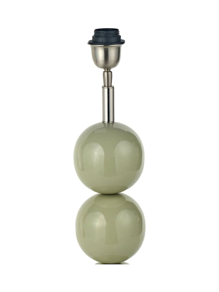 Pacific Lifestyle Sage Sofia Enamel 3 Ball Table Lamp - Image 5 of 5