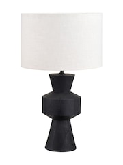 Pacific Lifestyle Black Koa Mango Wood Contemporary Table Lamp - Image 2 of 5