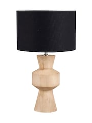 Pacific Lifestyle Natural Koa Mango Wood Contemporary Table Lamp - Image 4 of 5