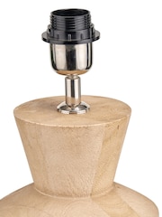 Pacific Lifestyle Natural Koa Mango Wood Contemporary Table Lamp - Image 5 of 5