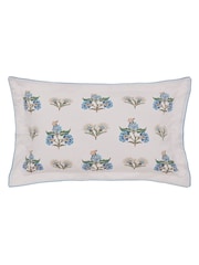 Joules Blue Chintz Floral Duvet Cover and 100% Cotton Pillowcase Set - Image 3 of 6