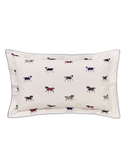 Joules Cream Dressage Horses Duvet Cover and 100% Cotton Pillowcase Set - Image 3 of 4