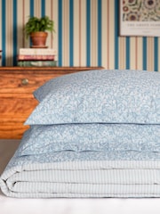 Joules Blue Fruity Ditsy Duvet Cover and 100% Cotton Pillowcase Set - Image 5 of 5