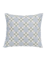 Joules Blue Riviera Cushion - Image 2 of 5