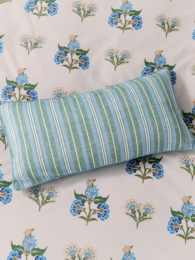 Joules Blue Country Club Cushion - Image 1 of 4