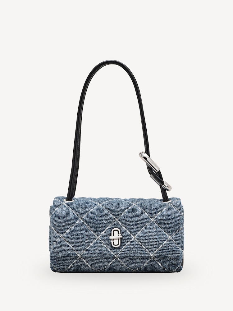 Marc Jacobs Blue The Mini Dual Shoulder Bag - Image 1 of 6