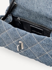 Marc Jacobs Blue The Mini Dual Shoulder Bag - Image 2 of 6