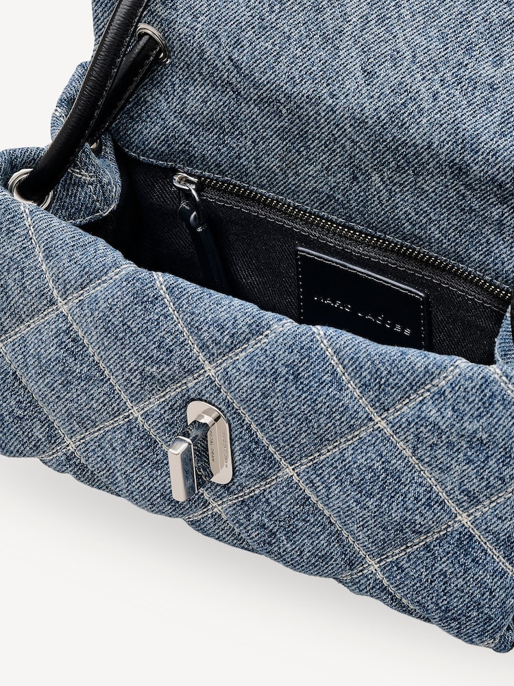 Marc Jacobs Blue The Mini Dual Shoulder Bag - Image 2 of 6