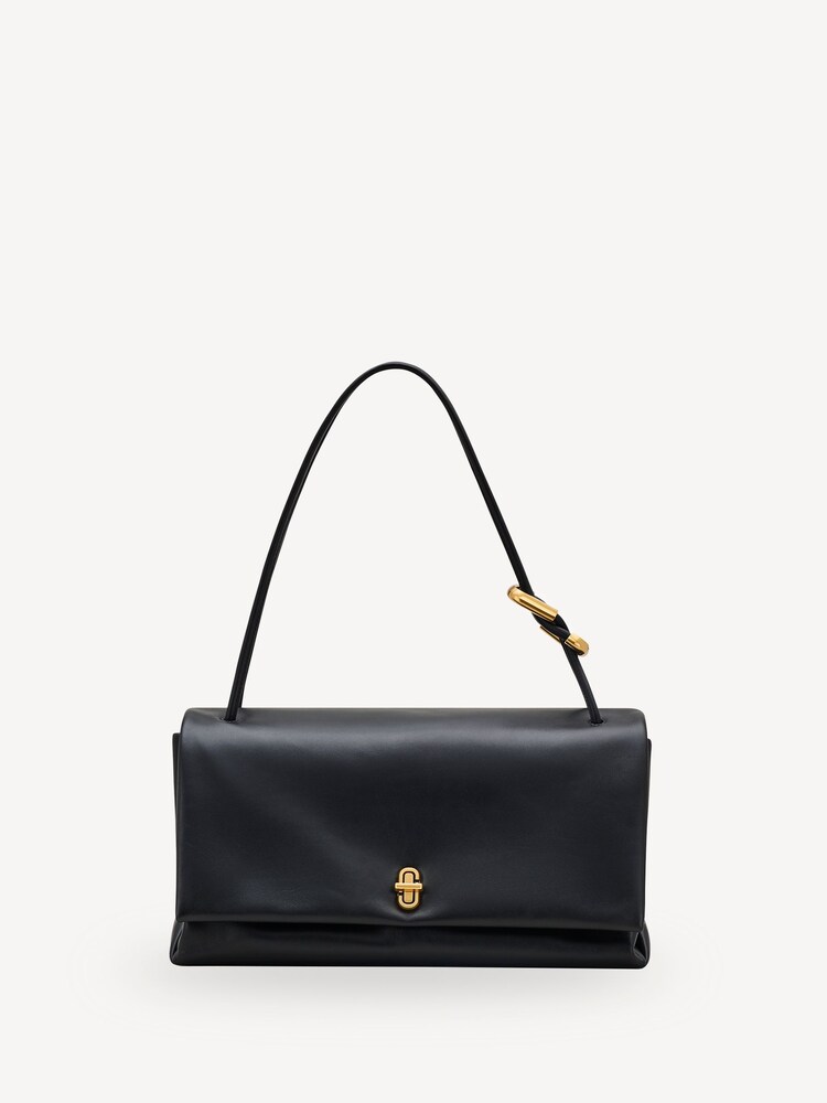 Marc Jacobs Black The Large Dual Shoulder Bag - Image 1 of 7
