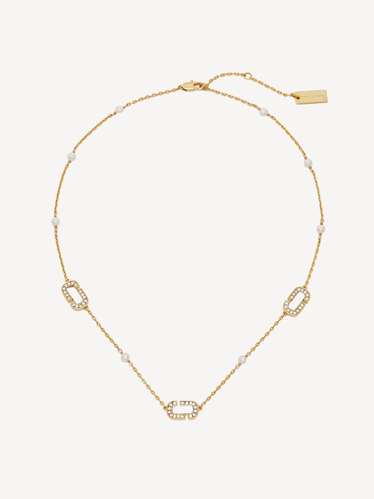 Marc Jacobs Gold Tone Luxe Mop Chain Necklace - Image 1 of 3