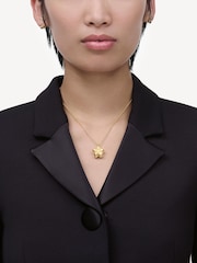 Marc Jacobs Gold Tone Daisy Balloon Necklace - Image 5 of 5