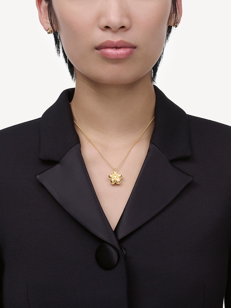Marc Jacobs Gold Tone Daisy Balloon Necklace - Image 5 of 5 Marc Jacobs Gold Tone Daisy Balloon Necklace - Image 5 of 5