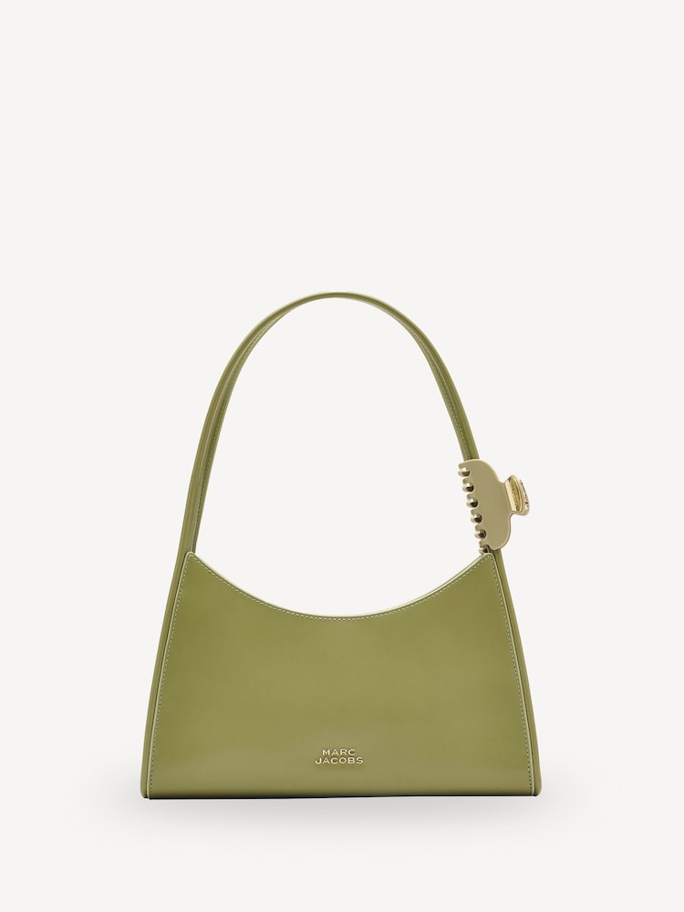 Marc Jacobs Green The Claw Clip Shoulder Bags - Image 1 of 5