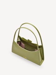 Marc Jacobs Green The Claw Clip Shoulder Bags - Image 3 of 5