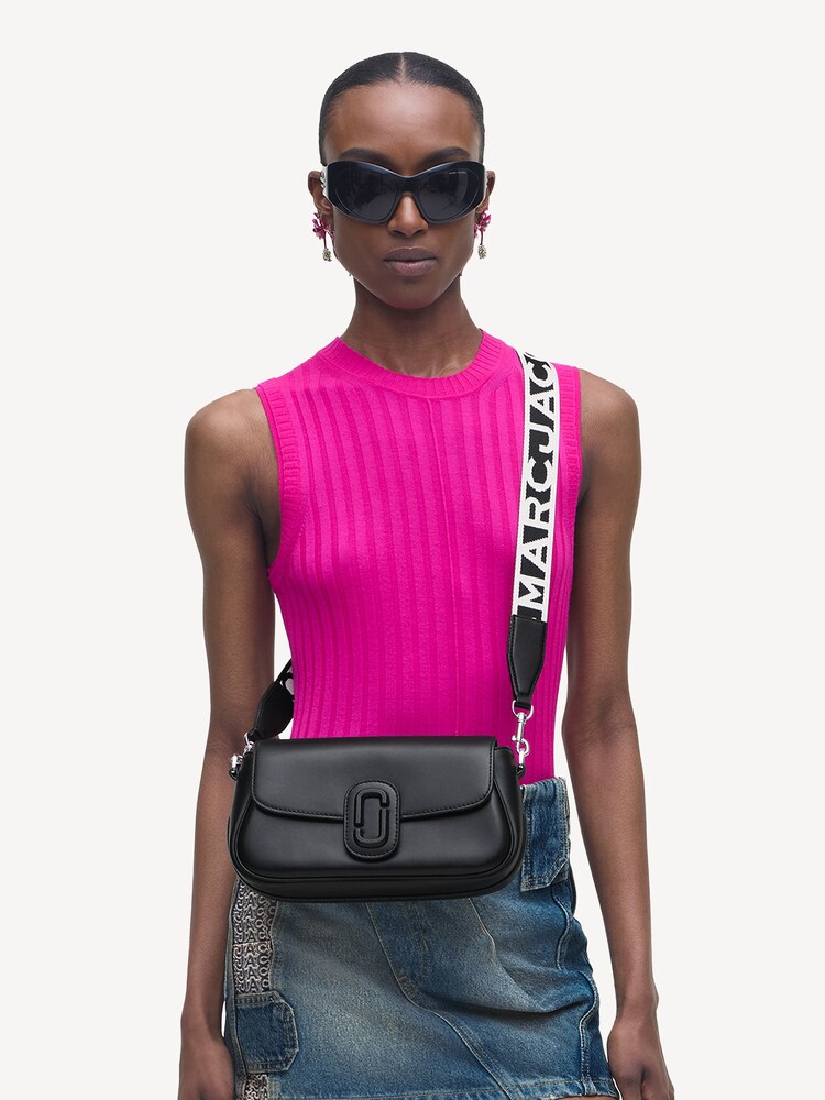 Marc Jacobs Black The Large Clover Shoulder Bag - Image 2 of 7