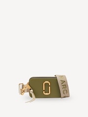 Marc Jacobs Green The Snapshot Cross-Body Bag - Image 1 of 7