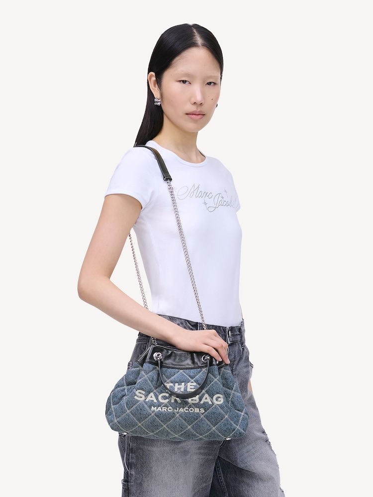 Marc Jacobs Blue The Chain Sack Bag - Image 7 of 7